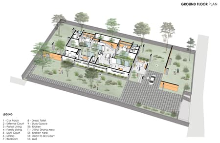 The Colour Burst House